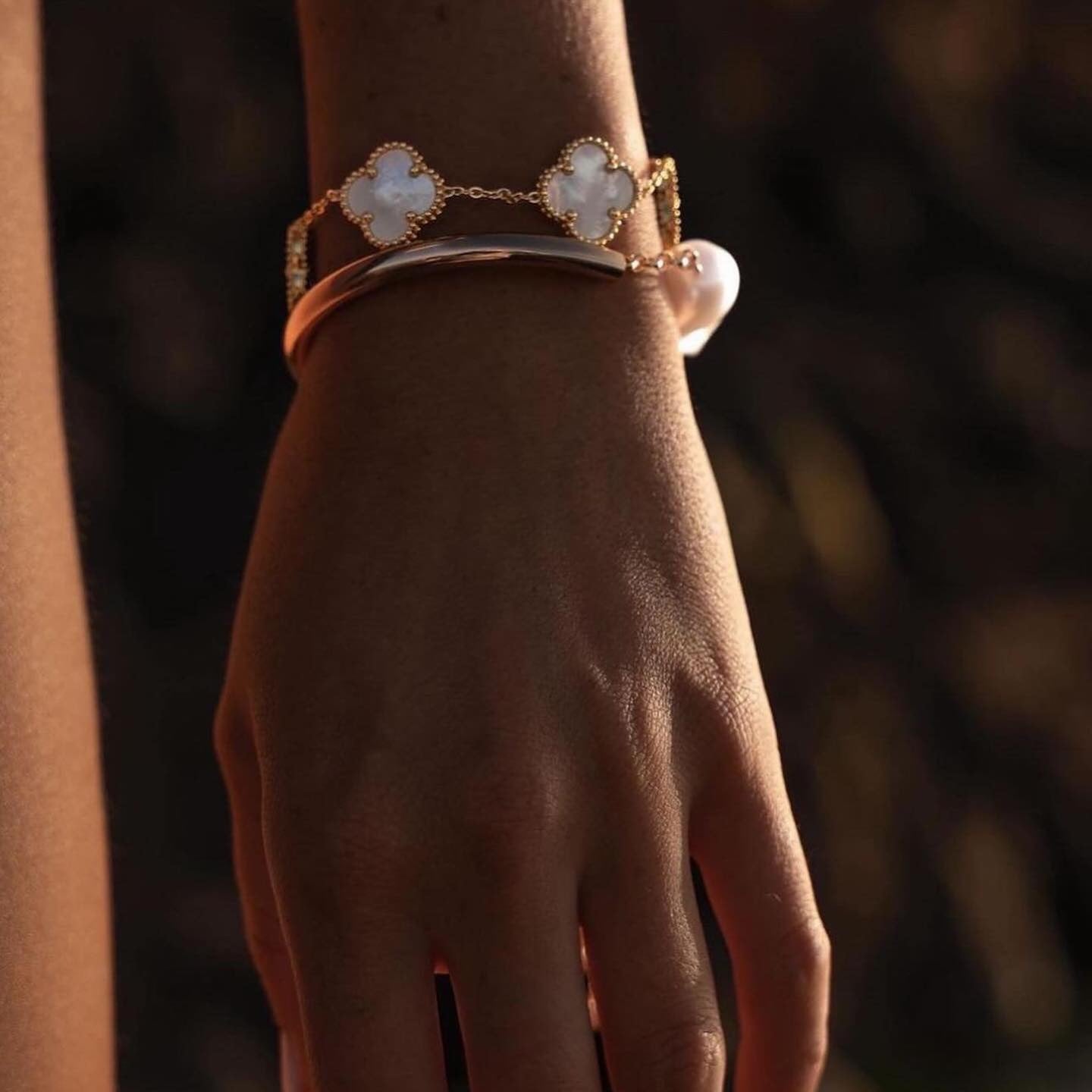 SABLE + DIXIE  | CRESS BRACELET - WHITE