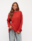 MINT | ANTONIA JUMPER - BRICK RED