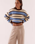 SOVERE | HALLAND STRIPE CREW KNIT