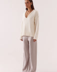SOVERE | LANE PLUNGE SWEATER