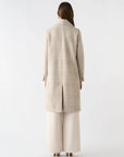 ESMAEE | EDITION COAT - CREAM CHECK