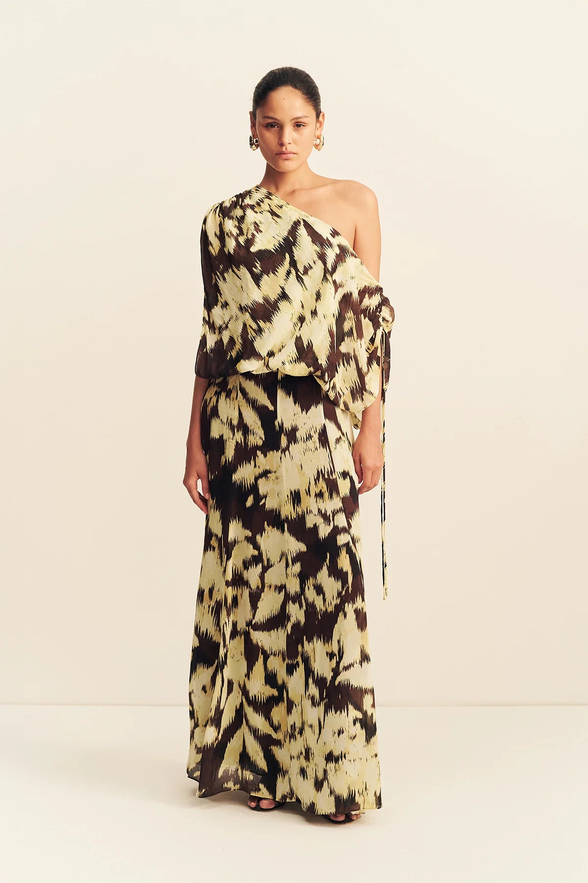 SHONA JOY | BENNY BLOUSON MAXI DRESS