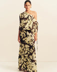 SHONA JOY | BENNY BLOUSON MAXI DRESS
