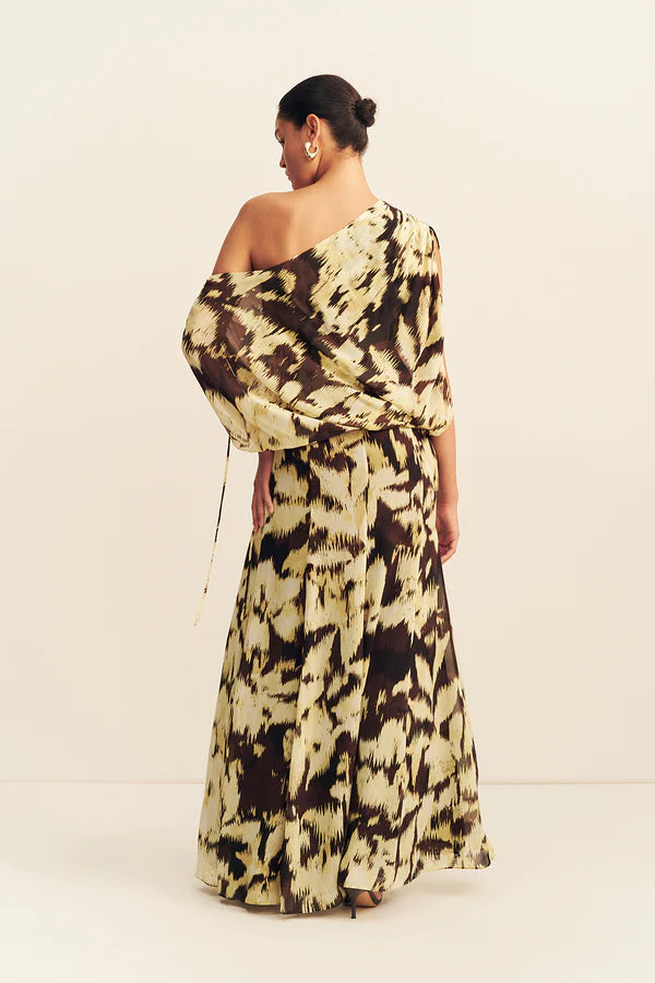 SHONA JOY | BENNY BLOUSON MAXI DRESS