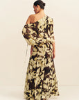 SHONA JOY | BENNY BLOUSON MAXI DRESS