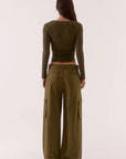 SOVERE | LOLA TOP - KHAKI