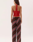 SOVERE | TULLI TOP - VERMILION
