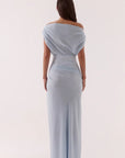 SOVERE | ADA OFF SHOULDER DRESS - WHISPER BLUE