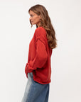 MINT | ANTONIA JUMPER - BRICK RED