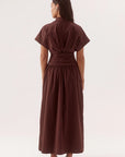 SOVERE STUDIO | LYRA DRESS - CHOCOLATE
