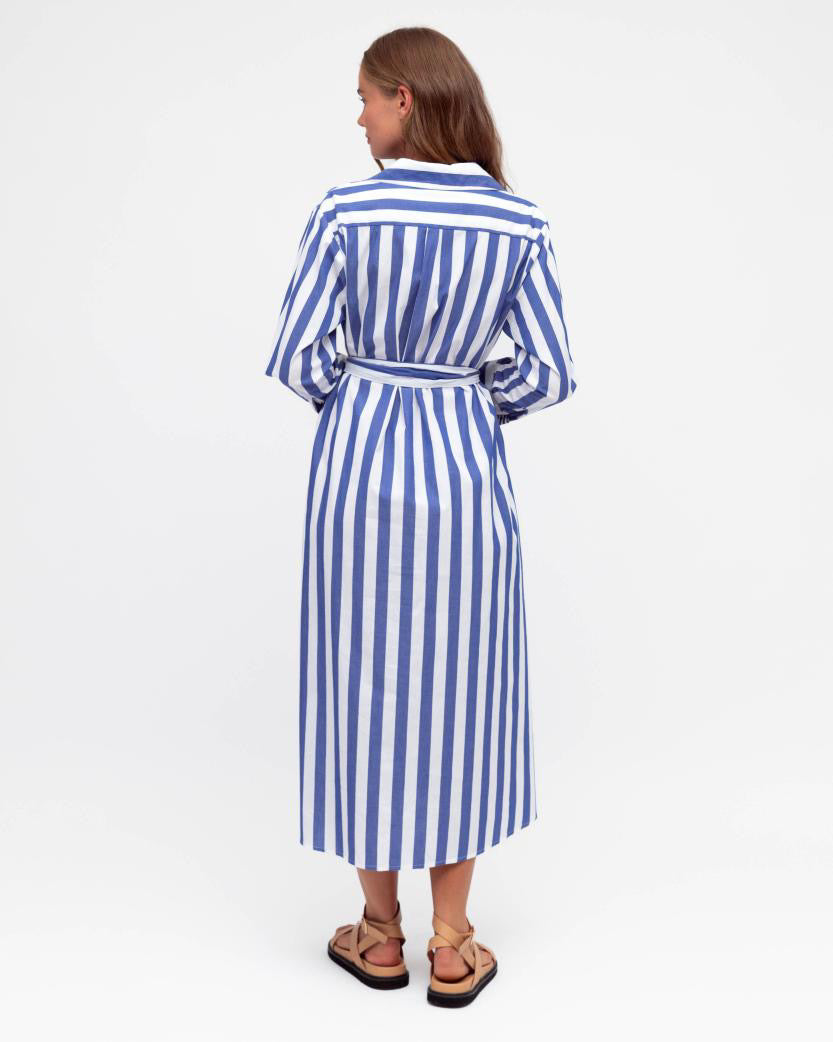 MINT | STRIPE SHIRT DRESS