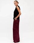MINT | CHARLOTTE PANTS - MERLOT