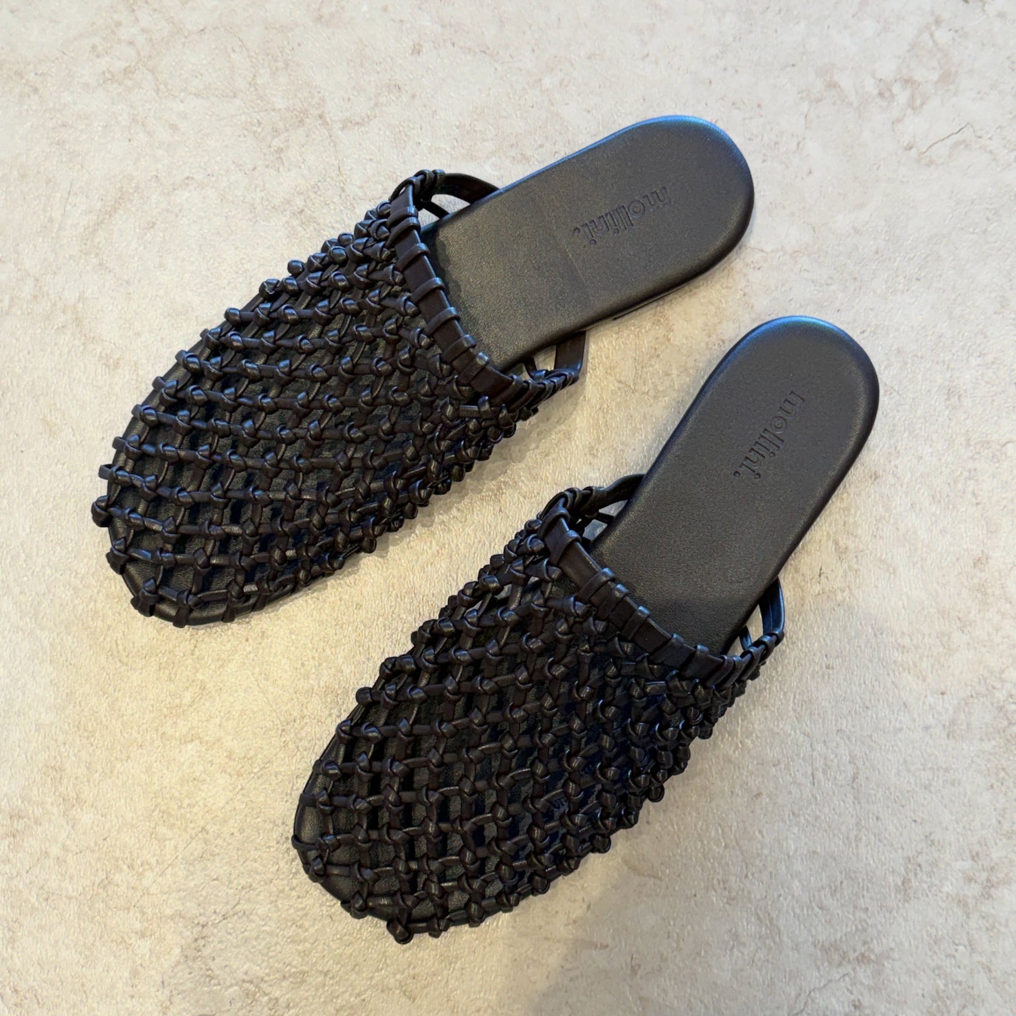 MOLLINI | LIAGO MULE - CHOC SMOOTH