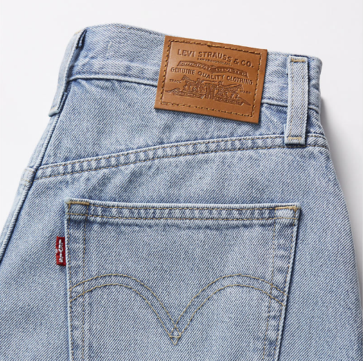 LEVI&#39;S | HIGH RISE BAGGY SHORTS