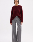 NUDE LUCY |  ELIAS KNIT - OXBLOOD