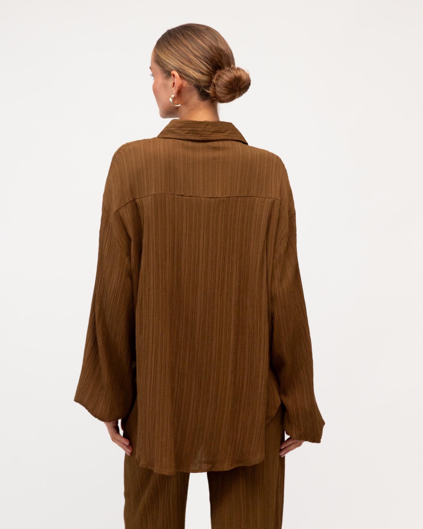 MINT | TIA BALLOON SLEEVE SHIRT