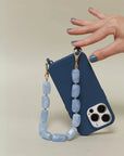LOUVE | ABBEY PHONE WRISTLET - BLUE