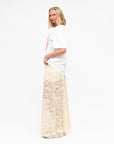 MINT | EDIE LACE MAXI SKIRT - CREAM