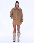 ENA PELLY | MAEVE WOOL BLEND BOMBER