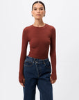 MOSSMAN | BROOKLYN TOP - RUST