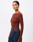MOSSMAN | BROOKLYN TOP - RUST