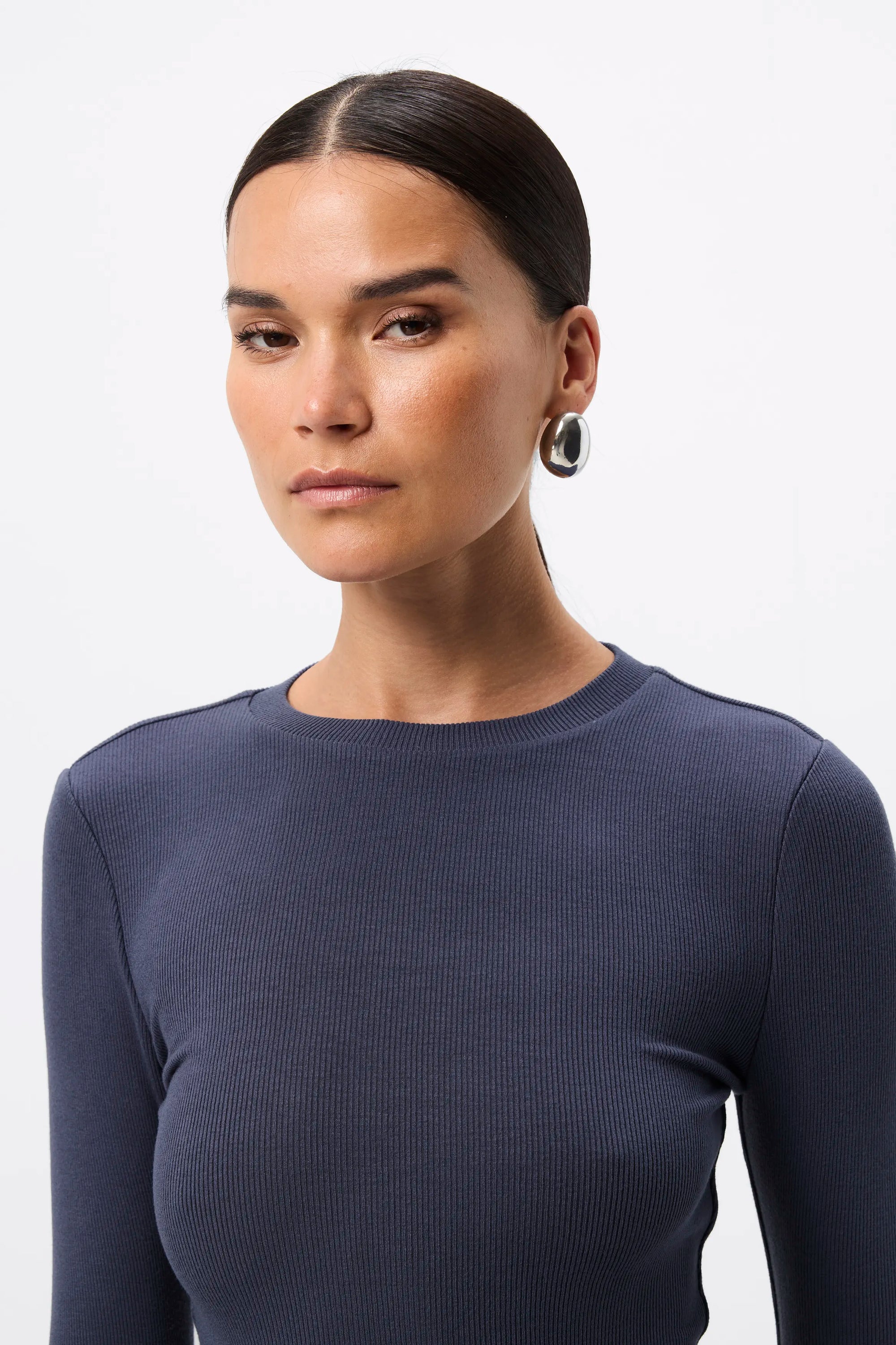 MOSSMAN | BROOKLYN TOP - SAPPHIRE