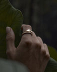 BY CHARLOTTE | 18K GOLD VERMEIL LOTUS RING