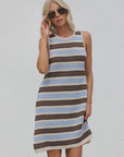 MINT | CANGGU STRIPE SHORT DRESS