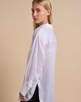 LITTLE LIES | CELINE SHIRT - WHITE