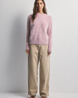 WORLD OF NOMADS | ADELE CREW NECK KNIT - PETAL CLOUD