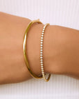 ARMS OF EVE | CHARLIZE TENNIS BRACELET - GOLD