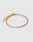 ARMS OF EVE | CHARLIZE TENNIS BRACELET - GOLD