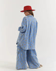 LA BOHEME GIRLS | CLYDE SHIRT - DENIM HEARTS