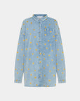 LA BOHEME GIRLS | CLYDE SHIRT - DENIM HEARTS