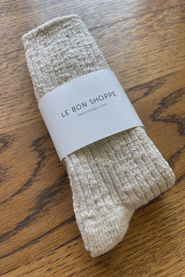 LE BON SHOPPE | COTTAGE SOCKS - OATMEAL