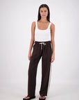 JASMINE ALEXA | CASSIS TROUSER - DARK BROWN