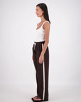JASMINE ALEXA | CASSIS TROUSER - DARK BROWN