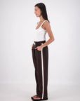JASMINE ALEXA | CASSIS TROUSER - DARK BROWN
