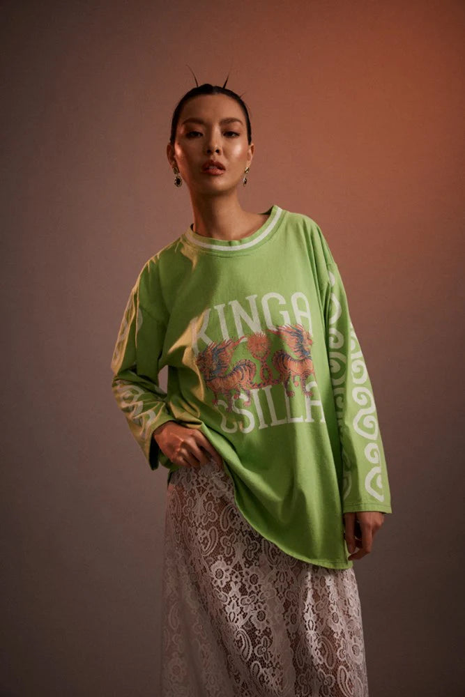 KINGA CSILLA | DESERTED DRAGON TOMMY TEE