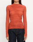 KIVARI | DYLAN MESH TOP - RED