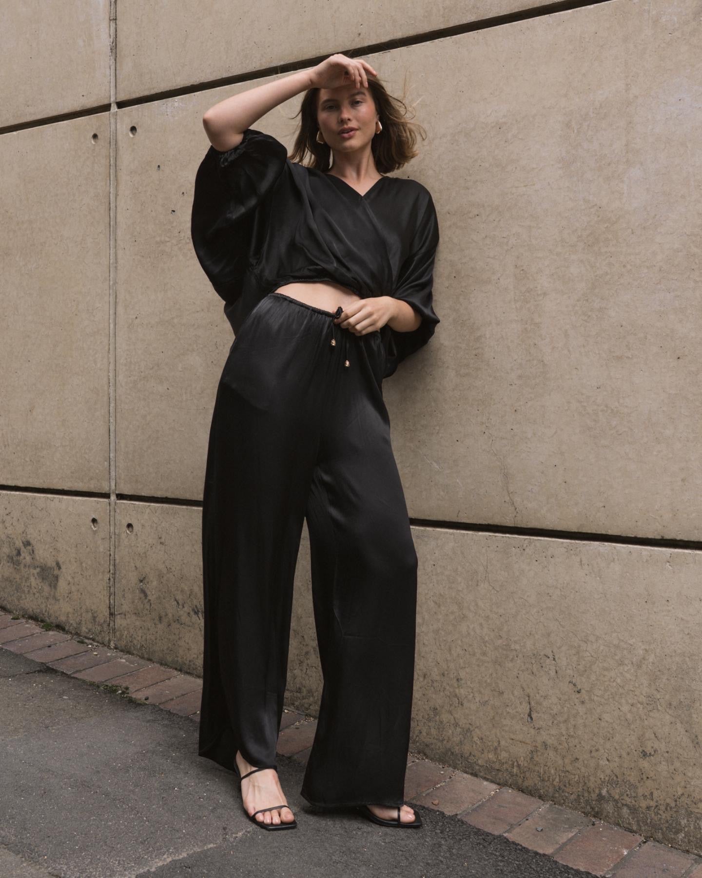MINT | CHARLOTTE PANTS - BLACK