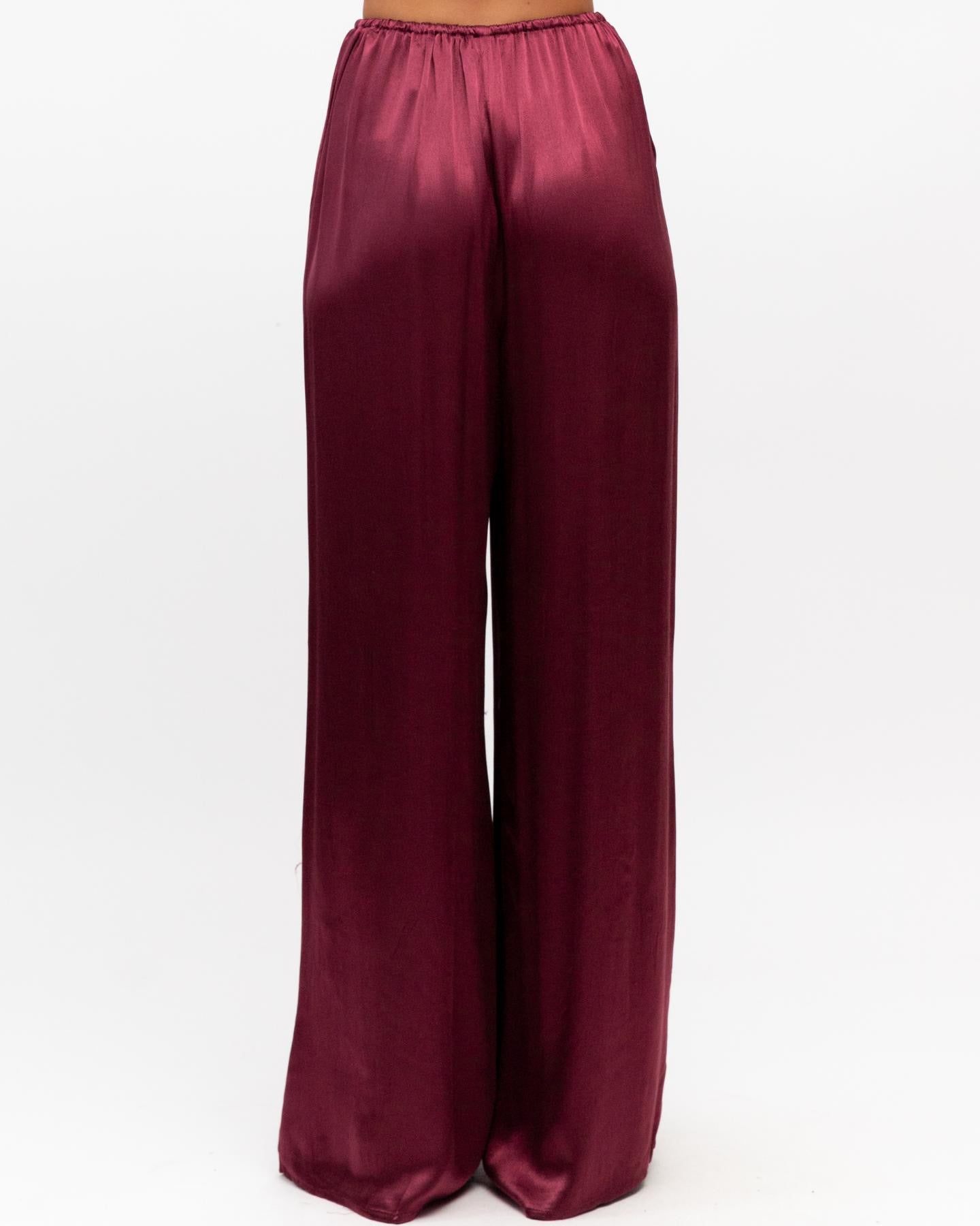 MINT | CHARLOTTE PANTS - MERLOT