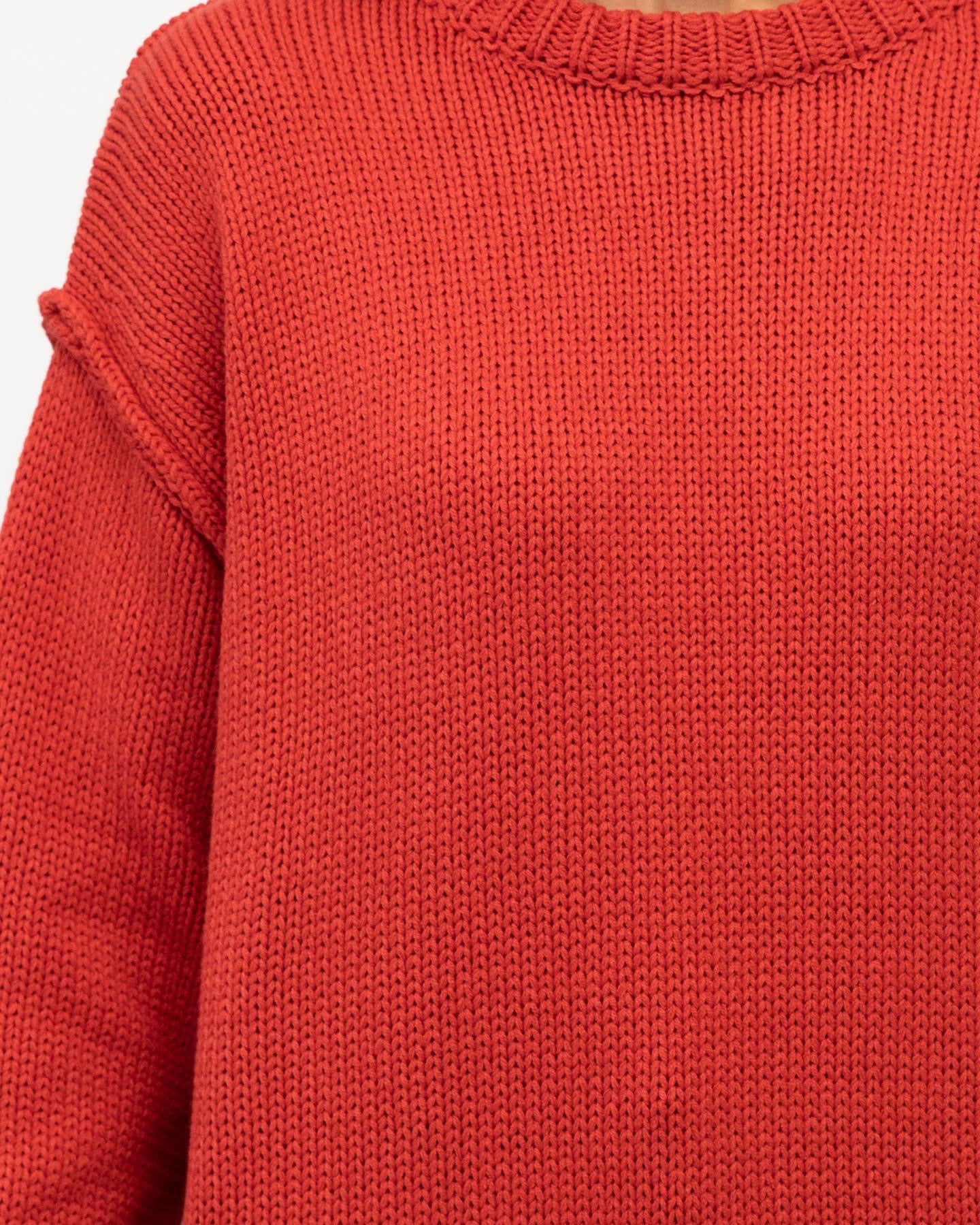 MINT | ANTONIA JUMPER - BRICK RED