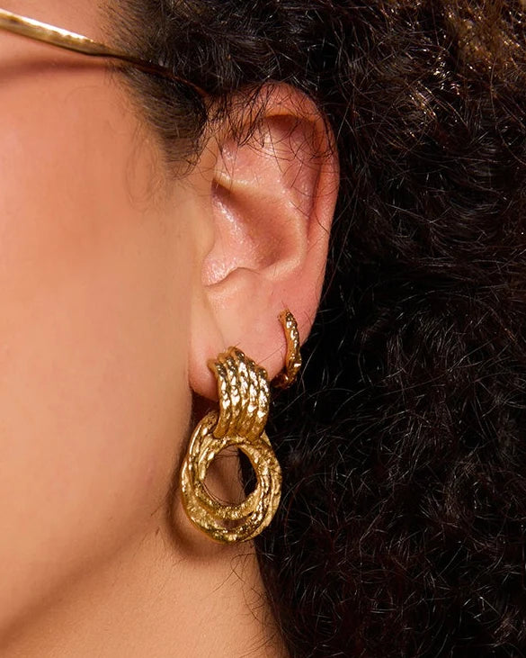 ARMS OF EVE | EFFIE GOLD EARRINGS