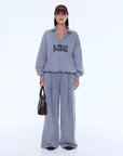 ENA PELLY | IVA JERSEY POLO - DOVE GREY