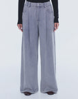ENA PELLY | IVA JERSEY PANT - DOVE GREY