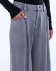 ENA PELLY | IVA JERSEY PANT - DOVE GREY