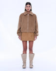 ENA PELLY | MAEVE WOOL BLEND BOMBER