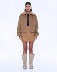 ENA PELLY | MAEVE WOOL BLEND BOMBER