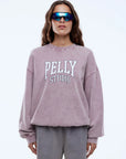 ENA PELLY | PELLY STUDIOS SWEATSHIRT - VINTAGE ROSE
